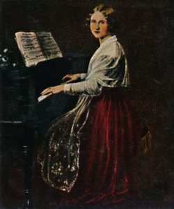 Jenny Lind 1820-1887 - Painting by Asher by Unbekannt