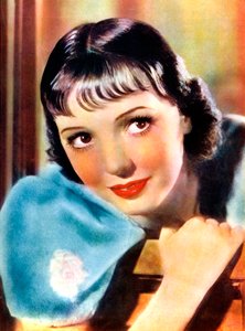Jessie Matthews, British actress, singer and dancer, 1934-1935