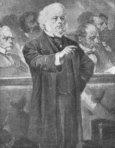 John Bright speaking in the House of Commons