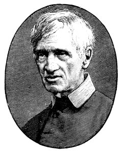 John Henry Newman in old age, British scholar and theologian by Unbekannt