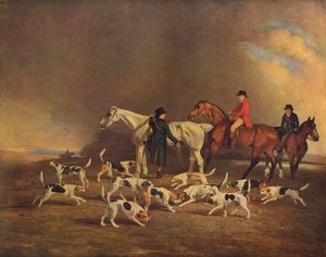 John Powlett and his Hounds by Unbekannt