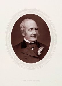 John Scott Russell, Scottish civil engineer and naval architect, c 1870s by Unbekannt