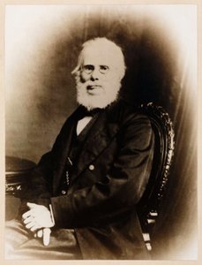 John Stringfellow, English pioneer aviator, c 1880 by Unbekannt
