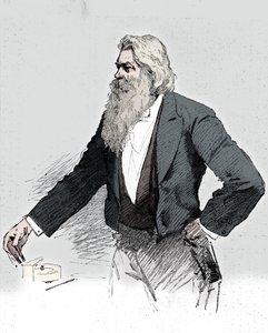Joseph Wilson Swan, British Physicist and Chemist, Demonstrating Electromagnetism, 1889 by Unbekannt