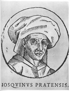 Josquin des Prez, Franco-Flemish Composer of the Renaissance by Unbekannt