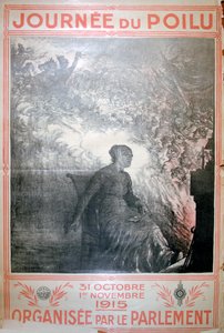 Journée du Poilu, 31 October-1 November 1915, French World War I Poster by Unbekannt