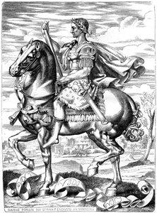Julius Caesar, Roman General and Statesman, 1st Century BC by Unbekannt