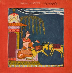 Kaccheli Ragini, from a Ragamala by Unbekannt