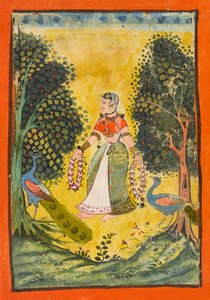 Kakubha Ragini, folio from a Ragamala by Unbekannt
