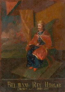 King Bela III of Hungary and Croatia by Unbekannt