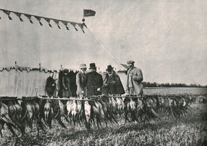 King Edward VII Inspecting the Bag at Sherborne Estate, 1902