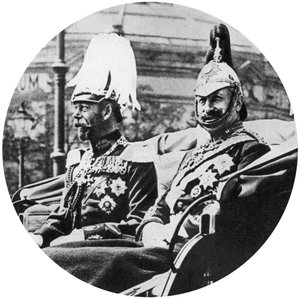 King George V of Great Britain and the German Kaiser, Berlin