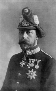 King George V in Austrian Uniform, 1910