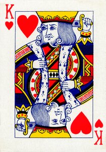 King of Hearts from a Deck of Goodall & Son Ltd. Playing Cards