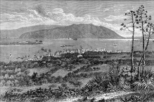 Kingston Harbour, Jamaica, c1880 by Unbekannt