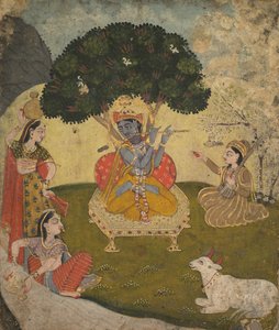 Krishna and Gopis