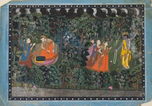Krishna and Radha