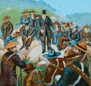 Kruger Appealing to the Burghers at Bloemfontein, 1900