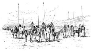 Kurdish Cavalry by Unbekannt