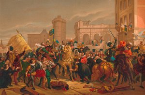 The entry of Henri IV into Paris by Unbekannt