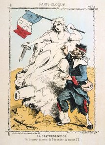 The Snow Statue, 1870-1871 by Unbekannt