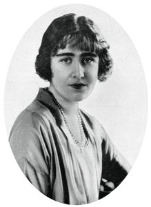 Lady Elizabeth Bowes-Lyon in 1923, 1937