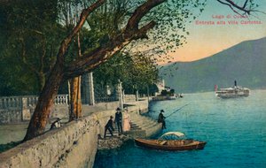 Lake Como. Entrance to Villa Carlotta by Unbekannt