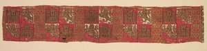 Lampas with Heraldry of Castile and León, from a Royal Christian Robe by Unbekannt