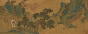 Landscape with Daoist Immortals in the Mountains
