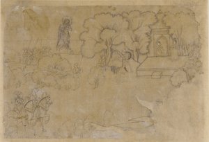 Landscape with a Figure of the Virgin Mary