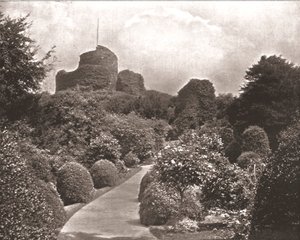 Launceston Castle, Cornwall, 1894