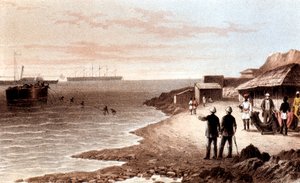 Laying of the Telegraph Cable Across the Indian Ocean Between Bombay and Aden by Unbekannt