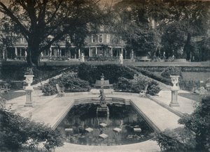 Lily Basin and West Front, The Hill, Hampstead Heath, c1900