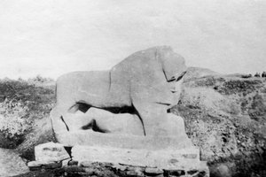 Lion of Babylon statue, Babylon, Babil, Mesopotamia