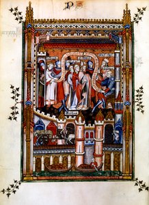 Lisbius Proclaims Himself a Disciple of Christ, 1317