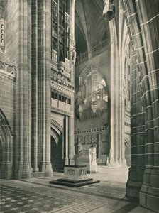 Liverpool Cathedral: General View from Memorial Transept. Architect, Sir G. Gilbert Scott