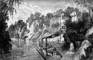 Loading a cotton steamer, c1880 by Unbekannt