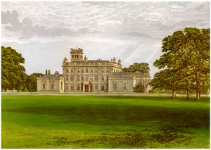 Locko Park, Derbyshire, Home of the Drury-Lowe Family, c1880