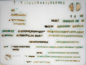 Loose Beads and Two Terminals, 1980-1801 BC by Unbekannt