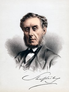 Lord Shaftesbury, English Statesman, Moral Philosopher, Philanthropist and Factory Reformer by Unbekannt