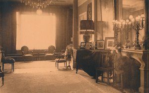 Louis XVI Room at the Cuban Embassy in Brussels, Belgium