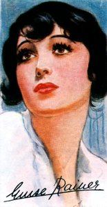 Luise Rainer, two time Academy Award winning film actress