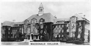MacDonald College, Montreal, Canada by Unbekannt