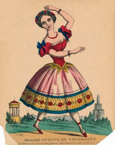 Madame Auriol as Columbine