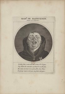 Madame de Maintenon Disguised as a Monk, ca 1690