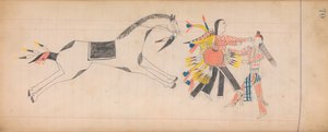 Maffet Ledger: Drawing, ca. 1874-81