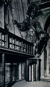 Magog Corineus, one of the two City giants burnt in the London Guildhall fire by Unbekannt