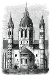 Mainz Cathedral, Rhine, Germany