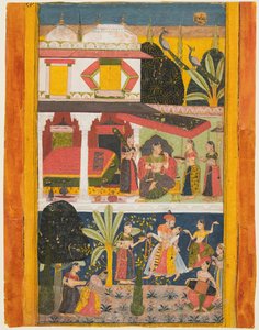 Malavi Ragini, from a Ragamala series, c. 1695