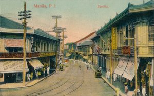Manila, P.I. Escolta, c1912 by Unbekannt